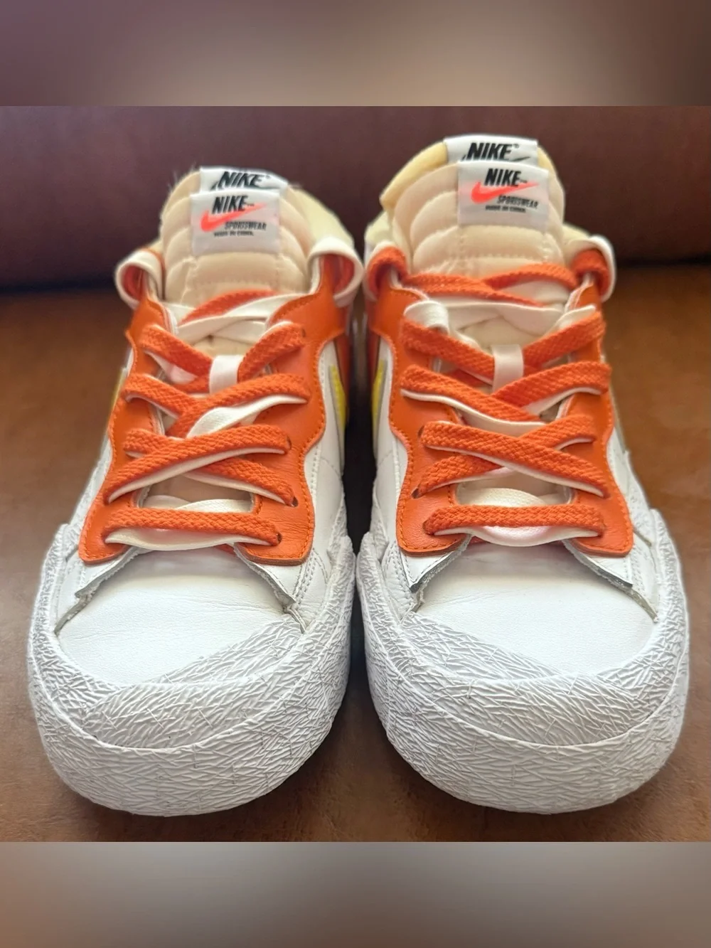 Nike x Sacai Blazer Low Magma Orange DD1877-100 Men’s 9